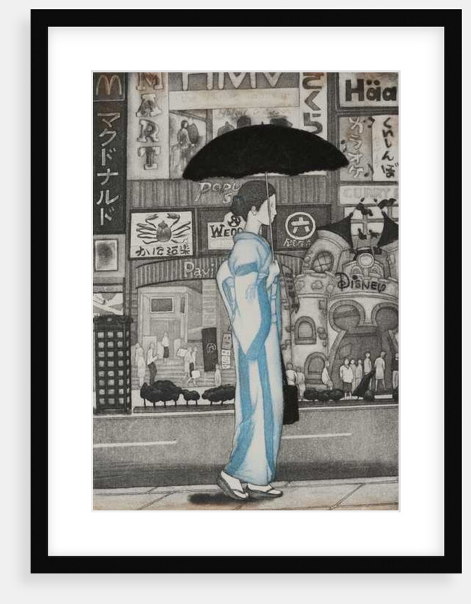 A girl in town, 2007 by Emiko Aida