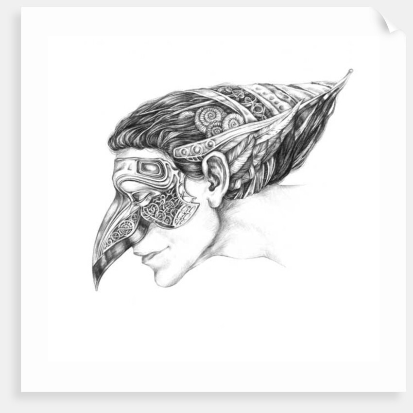 Venetian carnival, Arlecchino, 2012 by Runa Anastasiya Rudaya