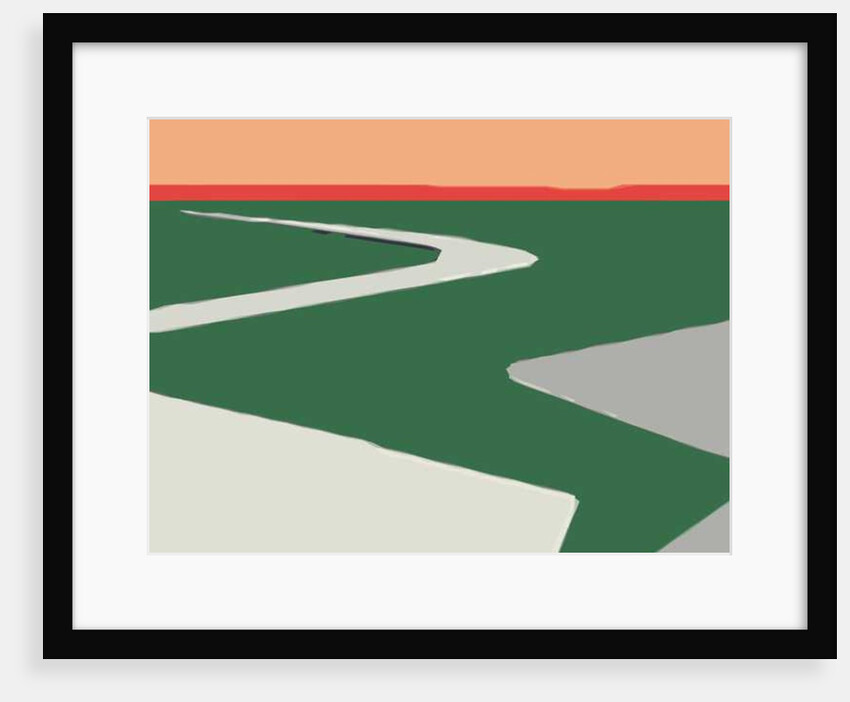 Horizon. Road, 2016 by Alex Caminker