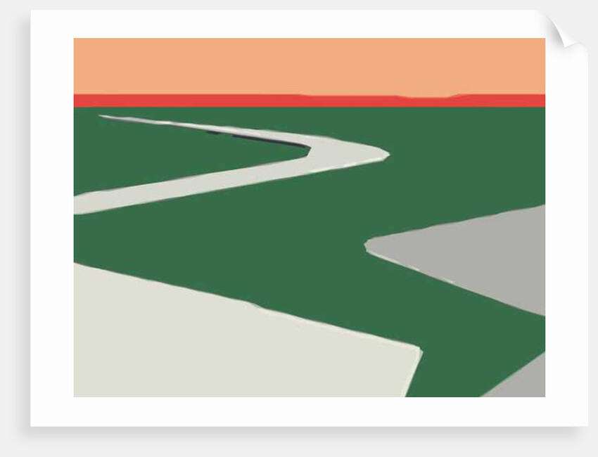 Horizon. Road, 2016 by Alex Caminker