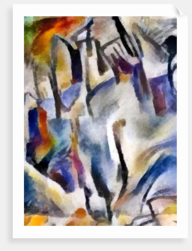 Snowy forest, 2016 by Alex Caminker