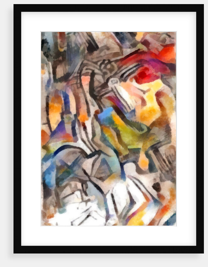 Village at dawn, 2016 by Alex Caminker