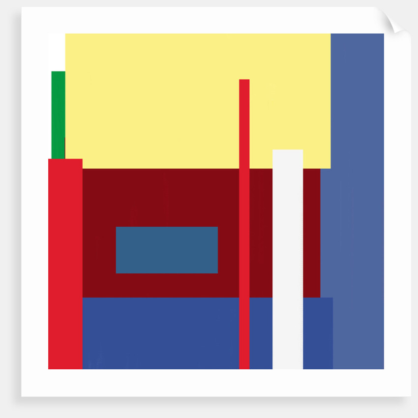 House in garden, 2016 by Alex Caminker