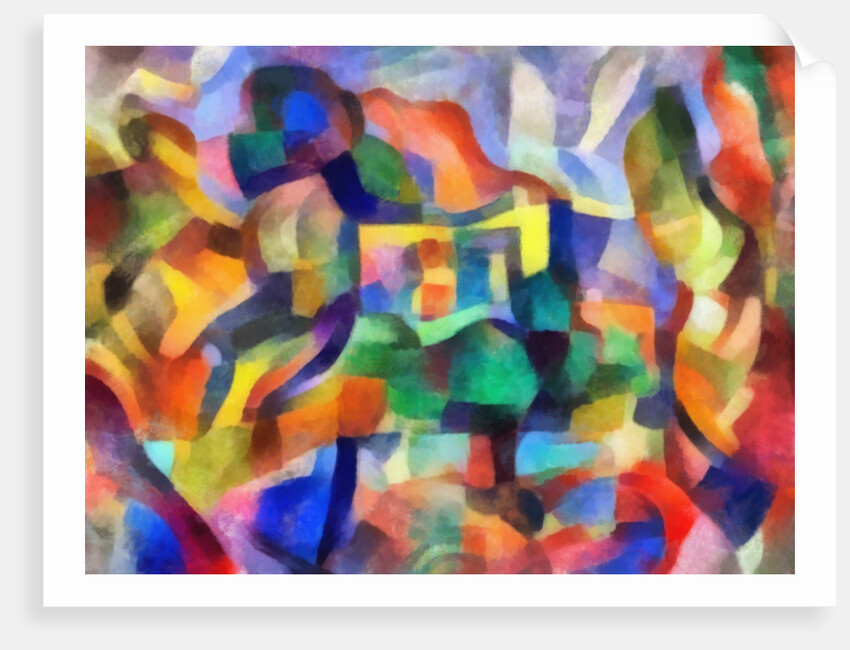 Earth and sky, 2017 by Alex Caminker