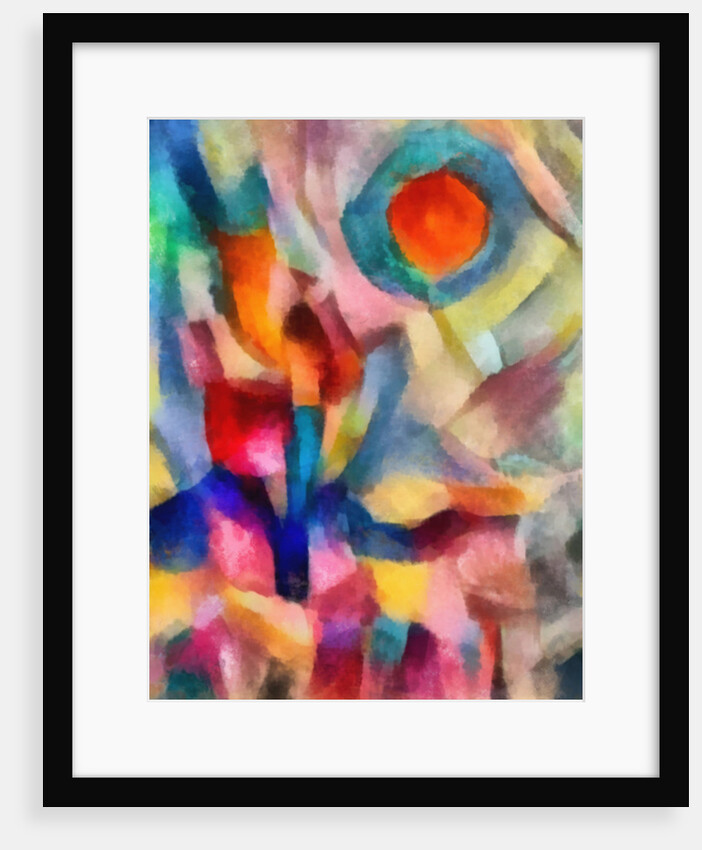 Lilac-violet landscape, 2017 by Alex Caminker