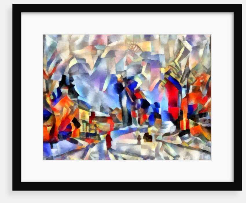 Blue-red winter, 2017 by Alex Caminker