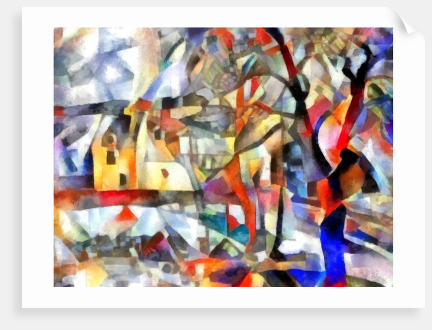 Etude (b\r) #11, 2017 by Alex Caminker