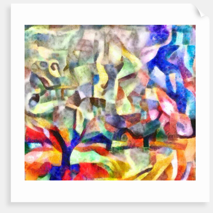 Tree in the garden, 2017 by Alex Caminker