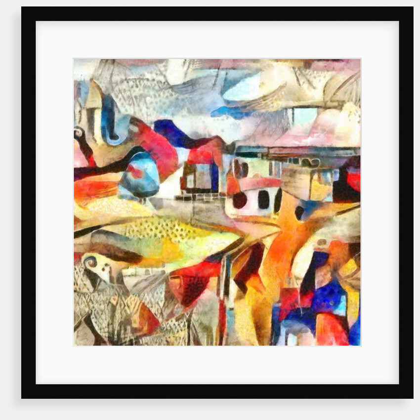 The sky is turning pink, 2017 by Alex Caminker