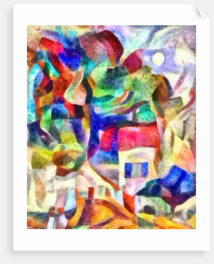 Under the moon, 2017 by Alex Caminker