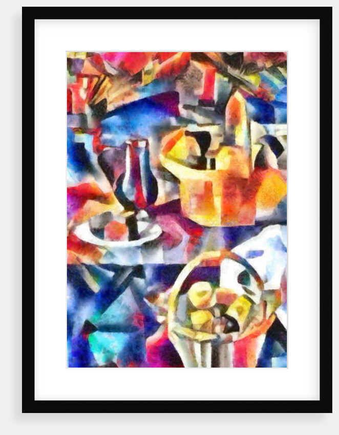 Still life with a basket II, 2017 by Alex Caminker