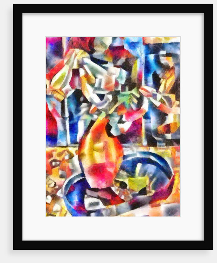 Fading flowers in a bottle, 2017 by Alex Caminker