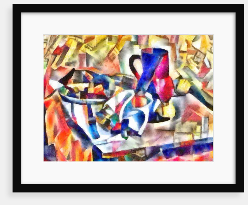 Scattered pack with fruits, 2017 by Alex Caminker