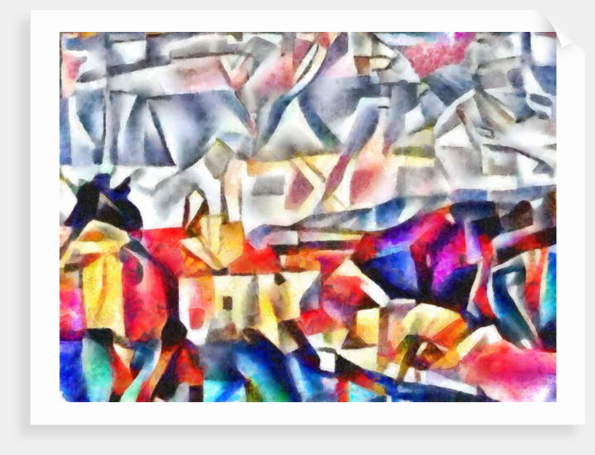 Landscape sketch II, 2017 by Alex Caminker