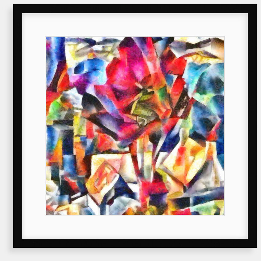 The red tree in the middle of town, 2017 by Alex Caminker