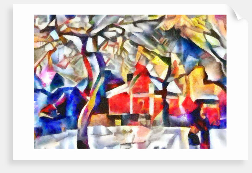 Winter house, 2017 by Alex Caminker