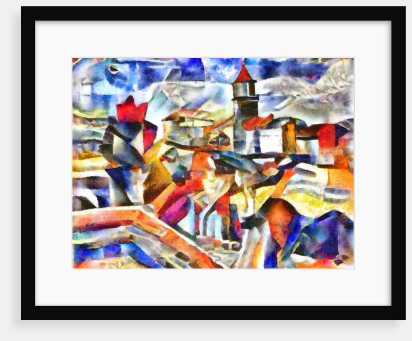 City on the river, 2017 by Alex Caminker