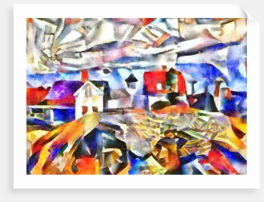 Small farm, 2017 by Alex Caminker