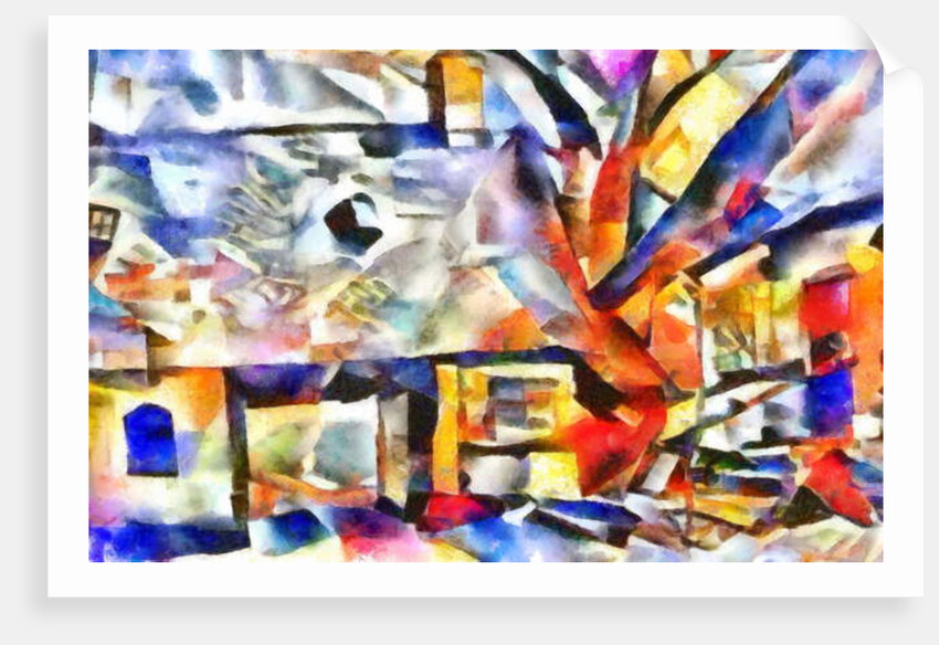 Fire landscape, 2017 by Alex Caminker