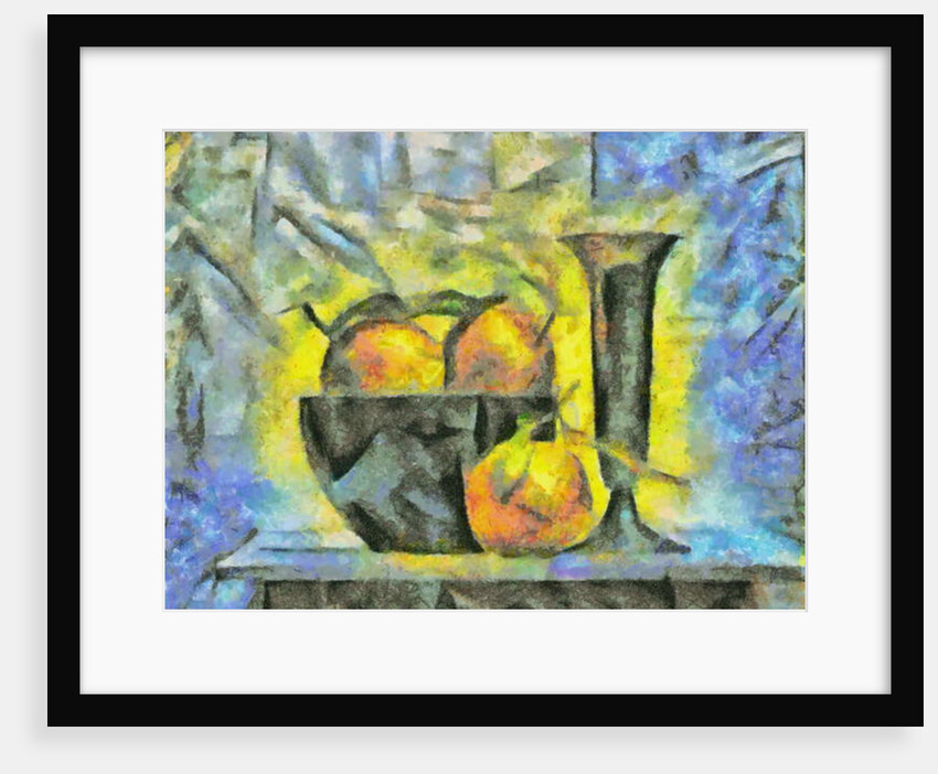 In blue № 9, 2017 by Alex Caminker