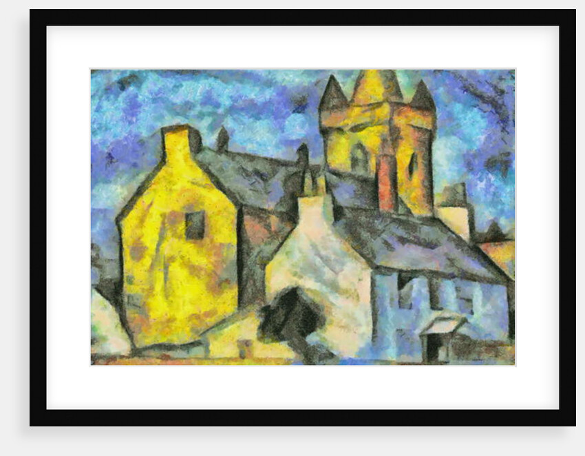 In blue № 8, 2017 by Alex Caminker