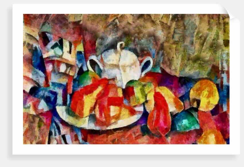 In the red #9, 2017 by Alex Caminker