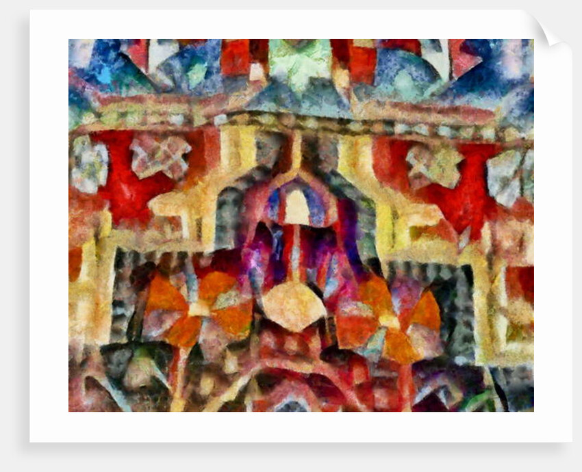 In the red, 2017 by Alex Caminker