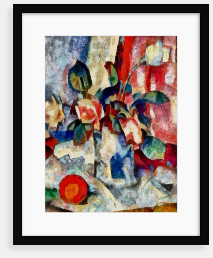 In the red #14, 2017 by Alex Caminker