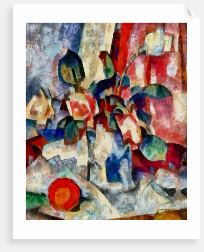 In the red #14, 2017 by Alex Caminker