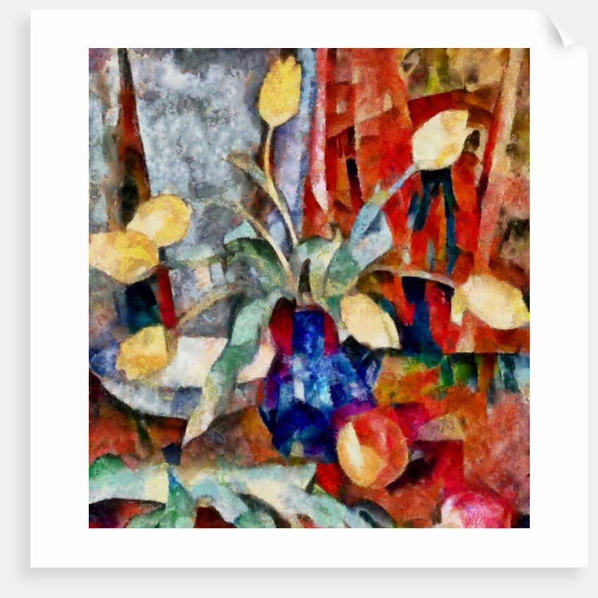 In the red #17, 2017 by Alex Caminker