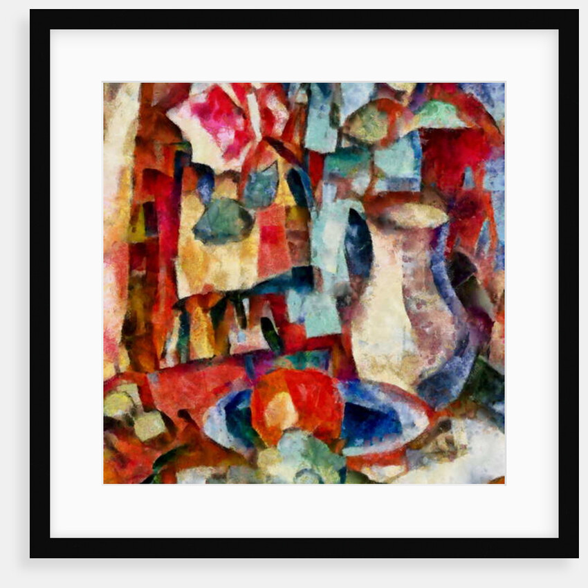 In the red #18, 2017 by Alex Caminker