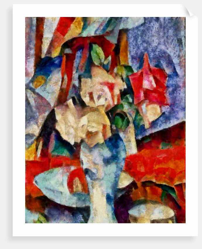 In the red #20, 2017 by Alex Caminker