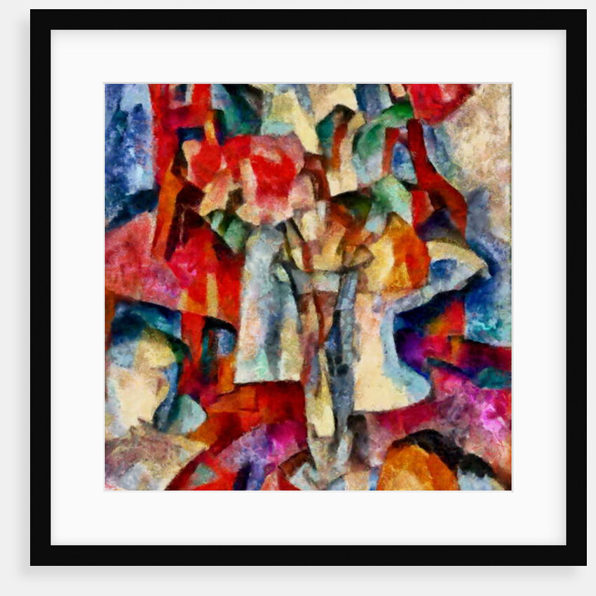 In the red #22, 2017 by Alex Caminker