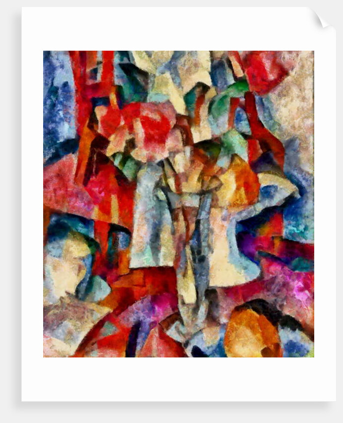 In the red #22, 2017 by Alex Caminker