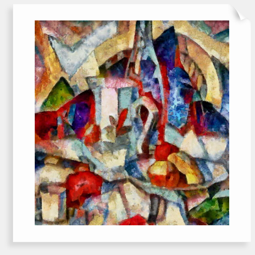 In the red #27, 2017 by Alex Caminker