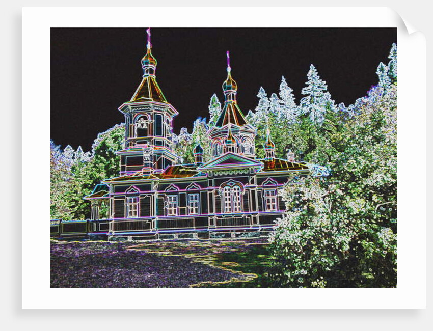 Chruch in the forest, 2017 by Alex Caminker