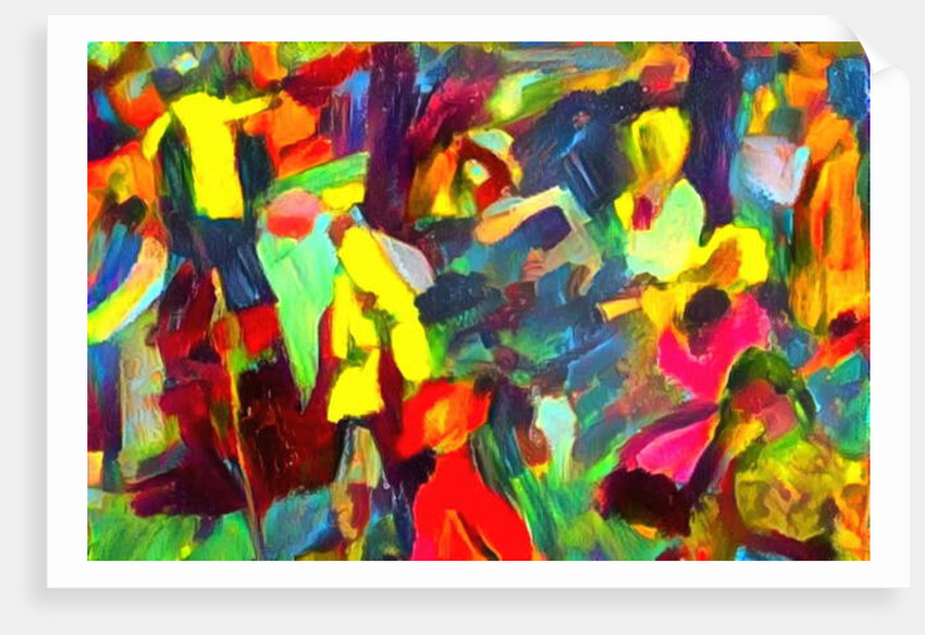 Throng, 2017 by Alex Caminker