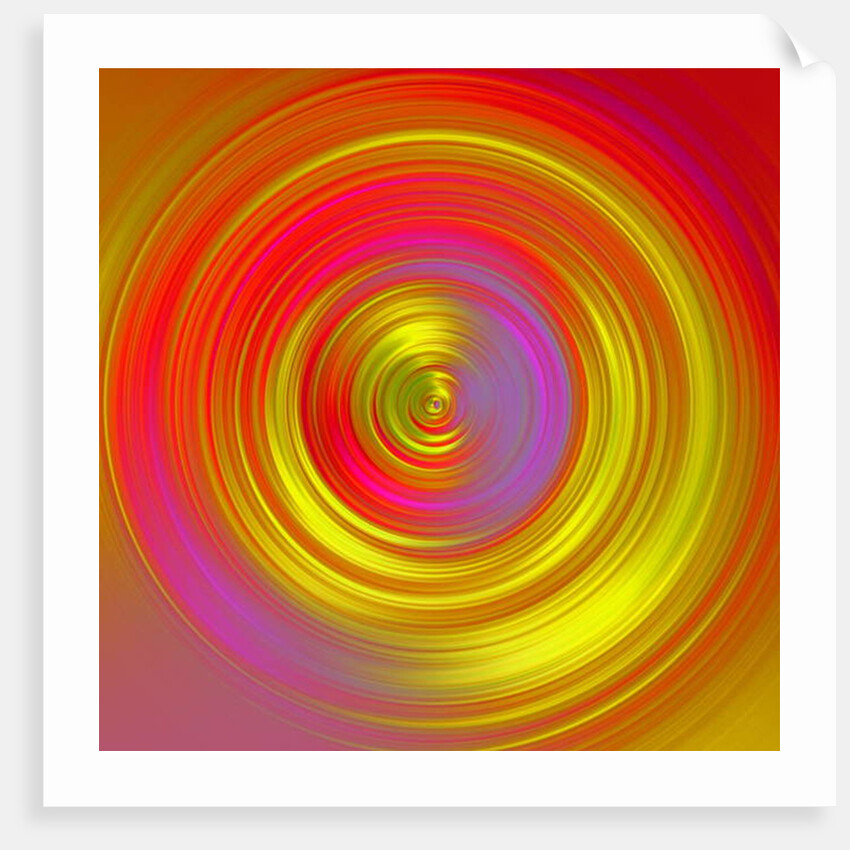 Golden wheel, 2017 by Alex Caminker