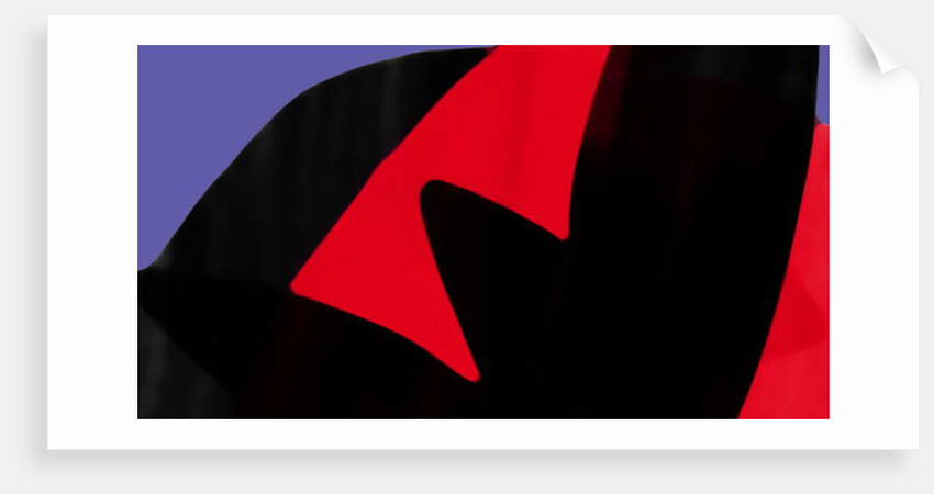 Red enters black, 2017 by Alex Caminker