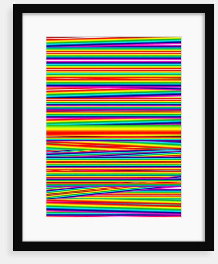 Rainbow magnet field, 2017 by Alex Caminker