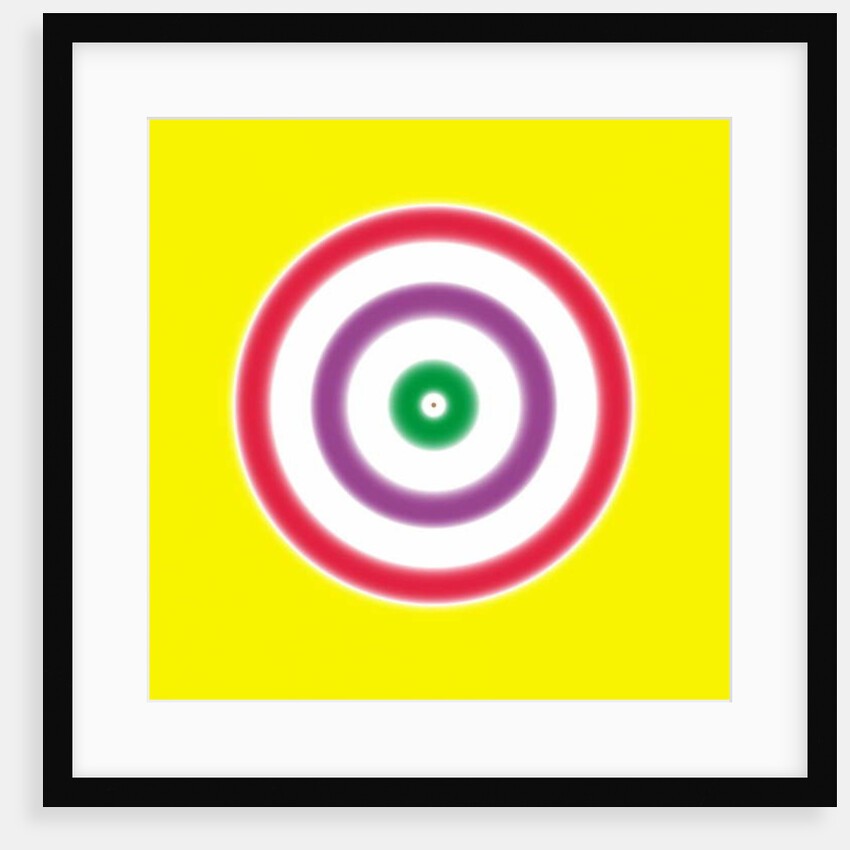 Note as a target, 2019 by Alex Caminker