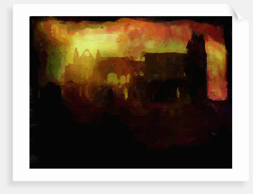 Whitby Abbey - sunset by Mark Gordon