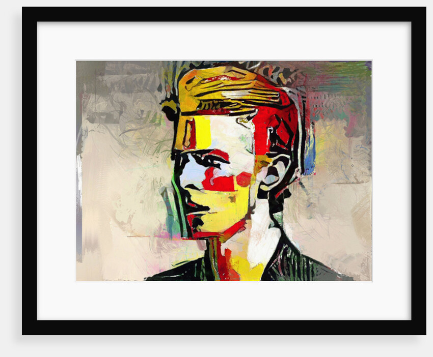 Picasso reimagined - David Bowie by Mark Gordon