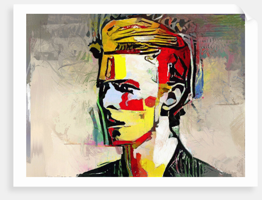 Picasso reimagined - David Bowie by Mark Gordon