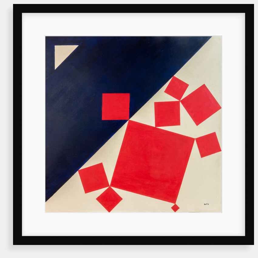 Suprematist Bachus and Ariadne after Titian, 2016 by Guilherme Pontes