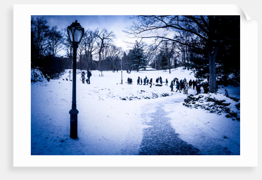 The Tourists in the Snow, 2017 by Guilherme Pontes
