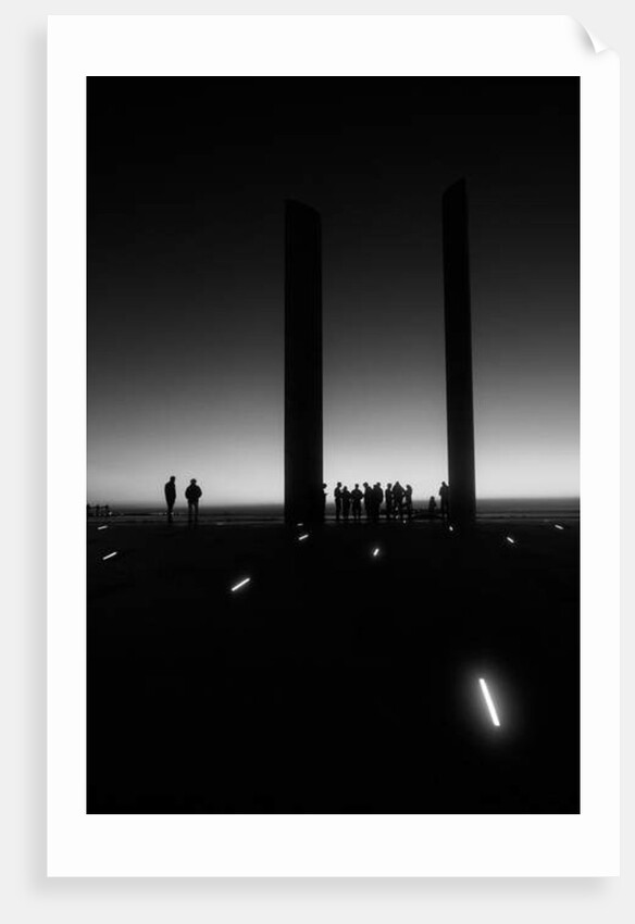 Sunset in Lisbon Nª4 BW, 2019 by Guilherme Pontes