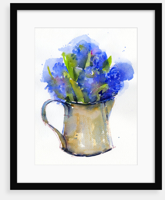 Hyacinth in pitcher, 2014 by John Keeling