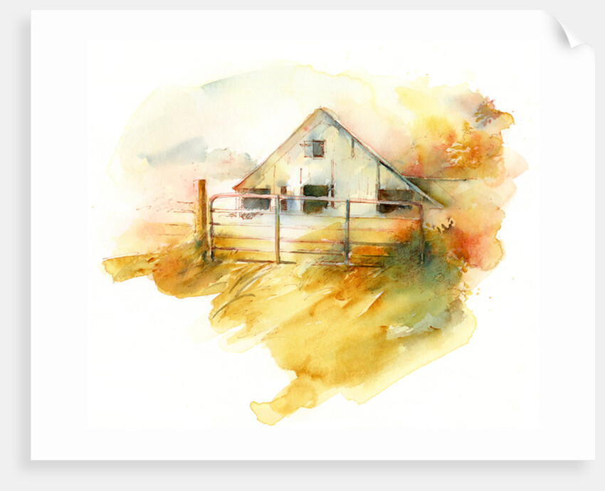 Barn in Pleasant Hill 1, 2016 by John Keeling