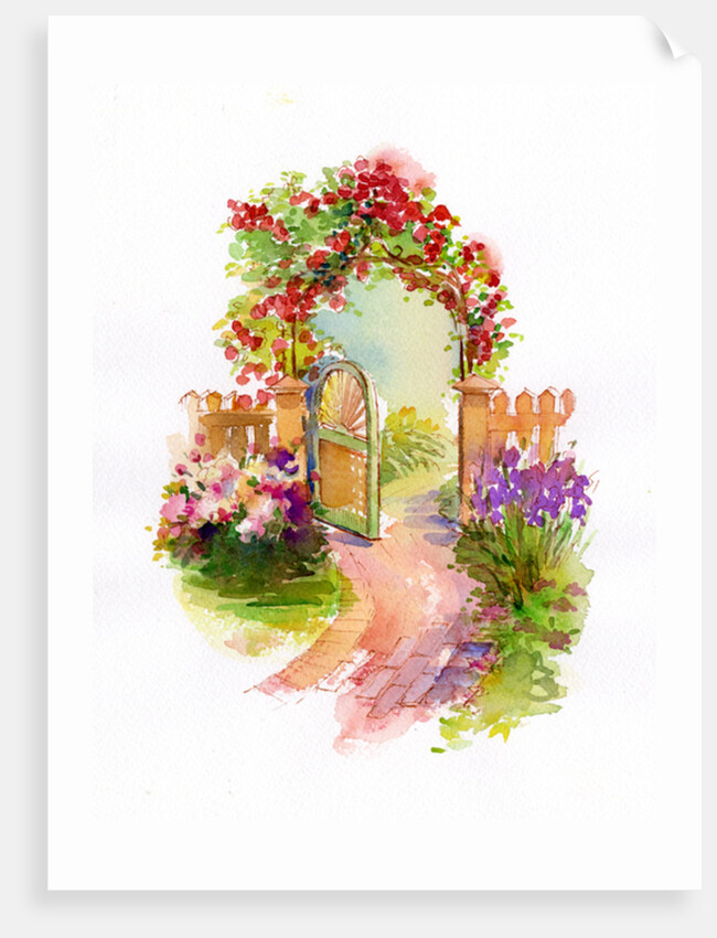 Garden Gate, 2014 by John Keeling